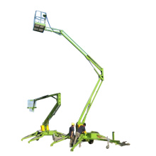 China cheap price 14m self-propelled mobile man articulating boom lift price/ trailer mounted boom lift